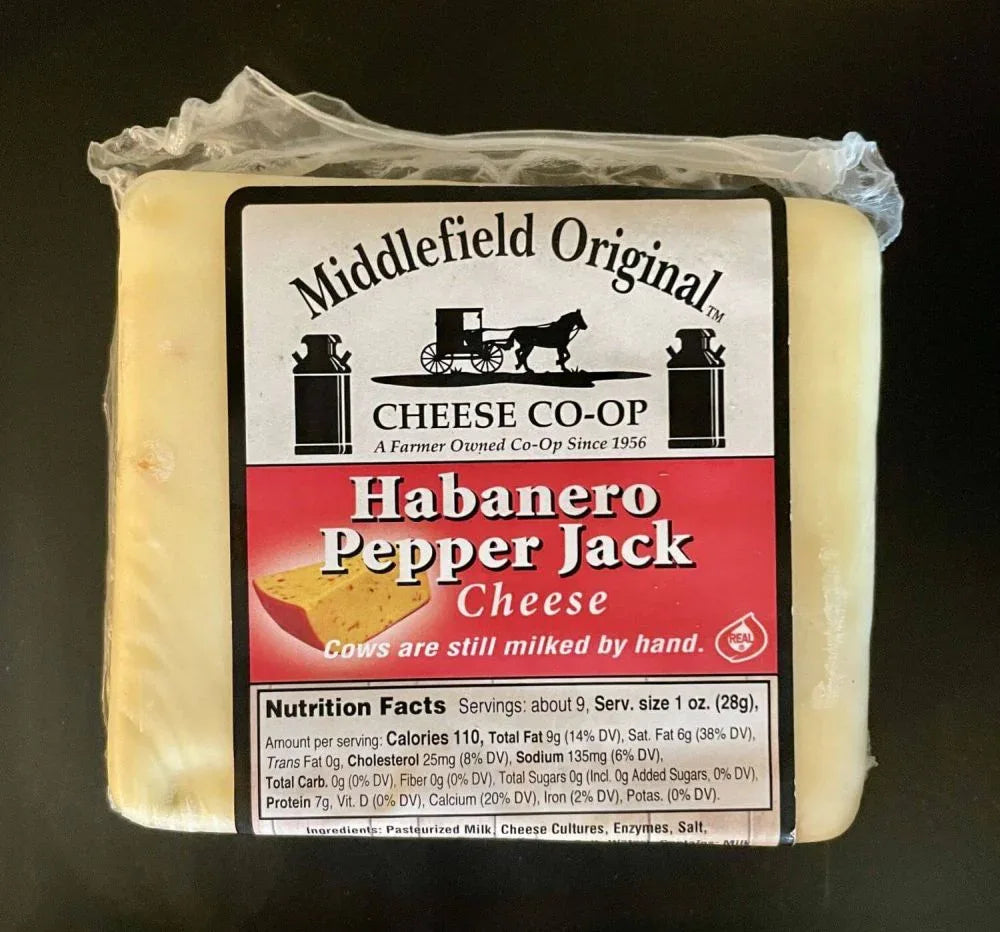 Habanero Pepper Jack - Simply Cheese