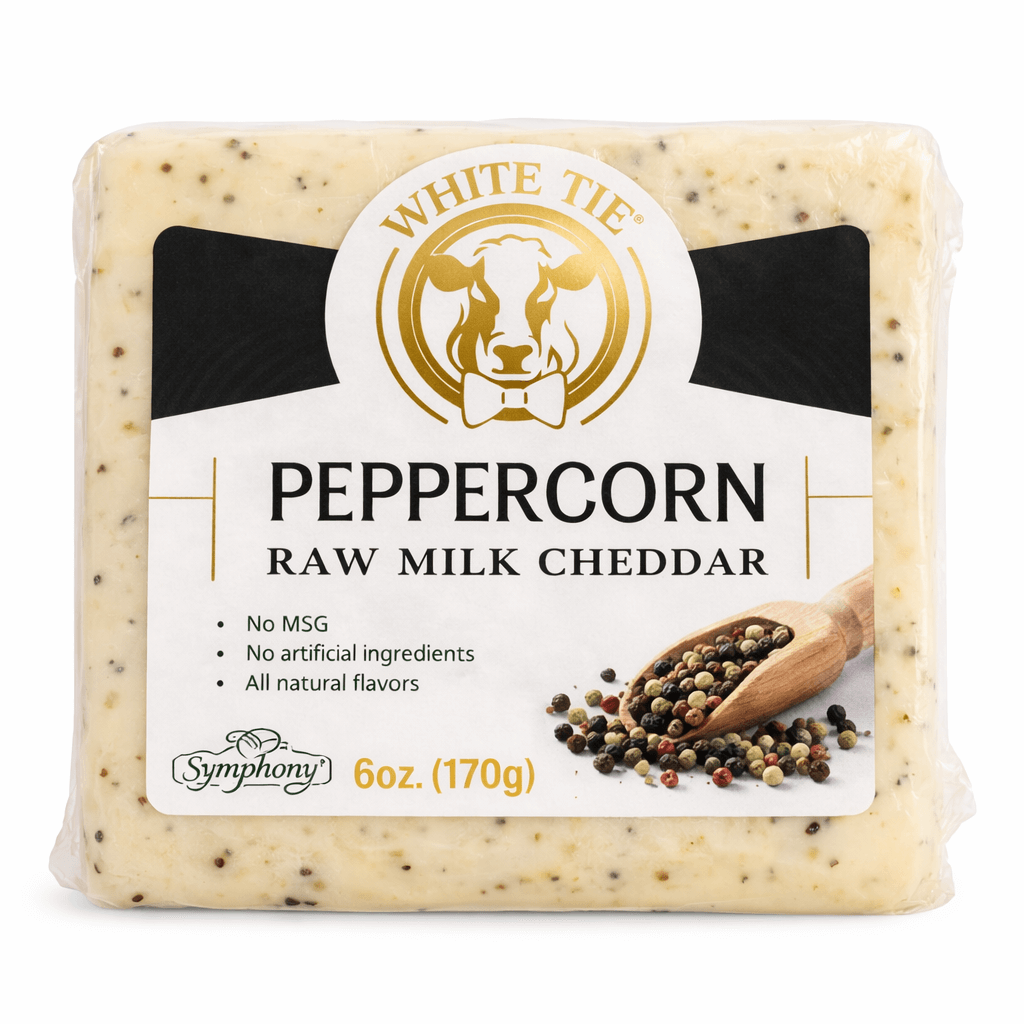 Peppercorn Raw Milk Cheddar 6mo