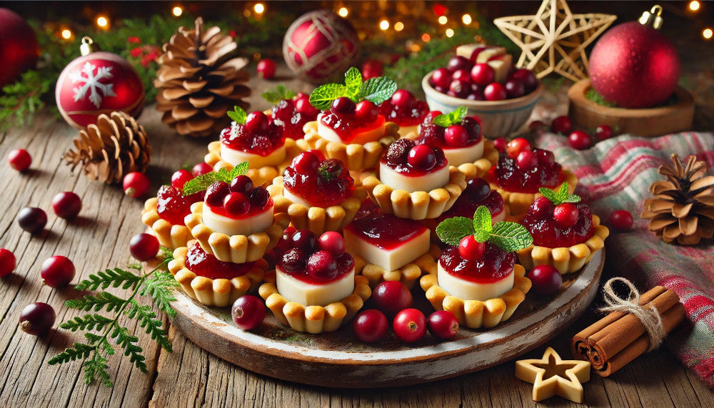 Amish Cheese and Cranberry Tartlets