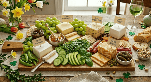 Spring Cheese Board