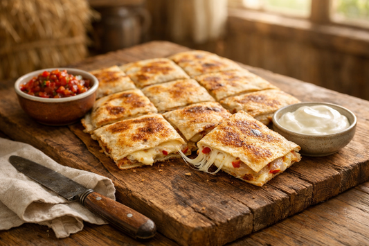 
Sheet Pan Quesadilla Recipe with Pepper Jack | Simply Cheese
