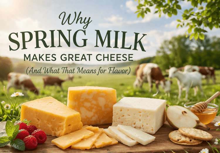 Why Spring Milk Makes Great Cheese | Simply Cheese