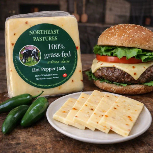Grass-fed Pepper Jack - Simply Cheese