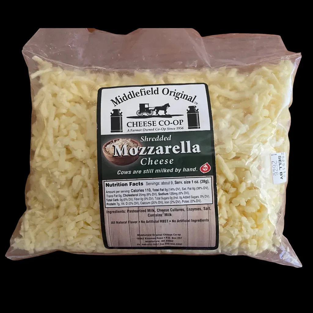 Shredded Mozzarella - Simply Cheese