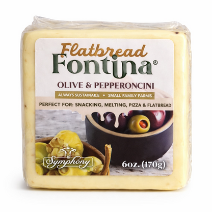 Olive & Pepperoncini — Flatbread Fontina