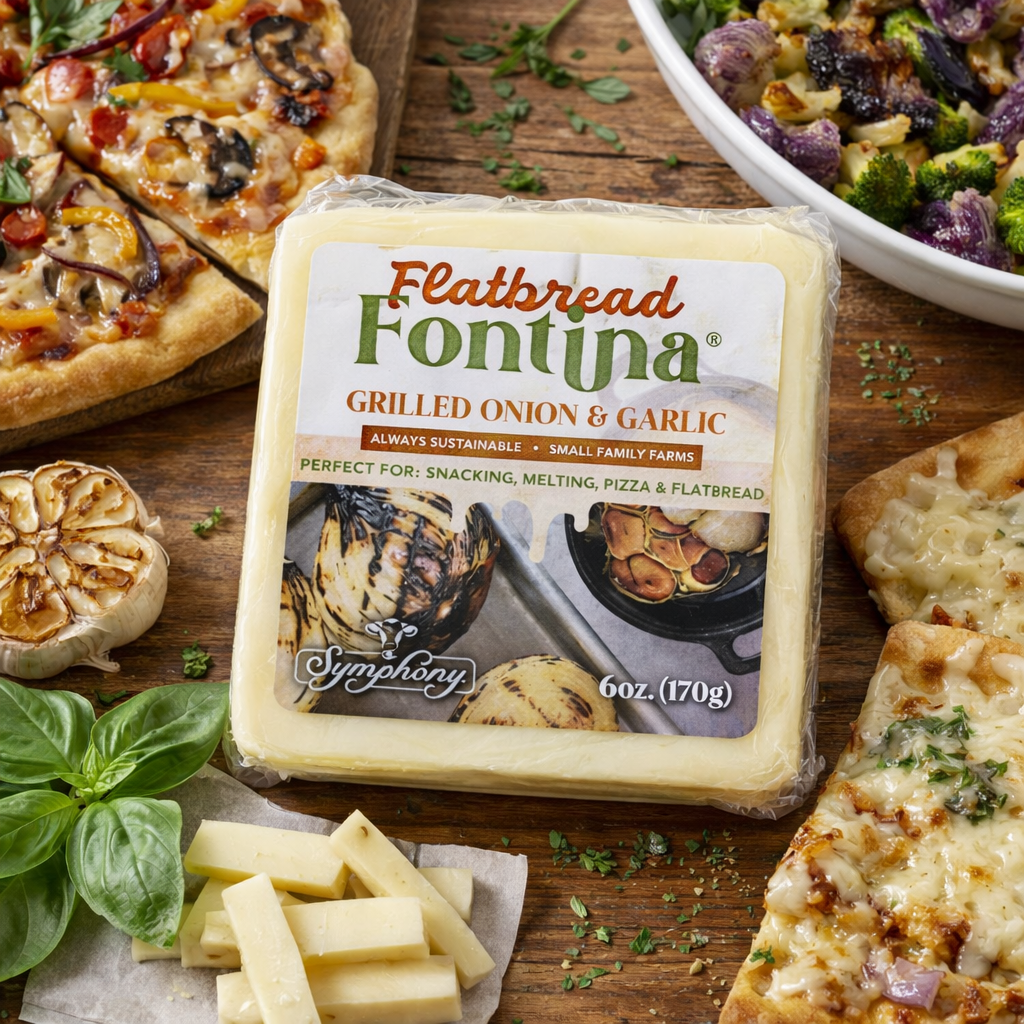 Grilled Onion & Garlic — Flatbread Fontina
