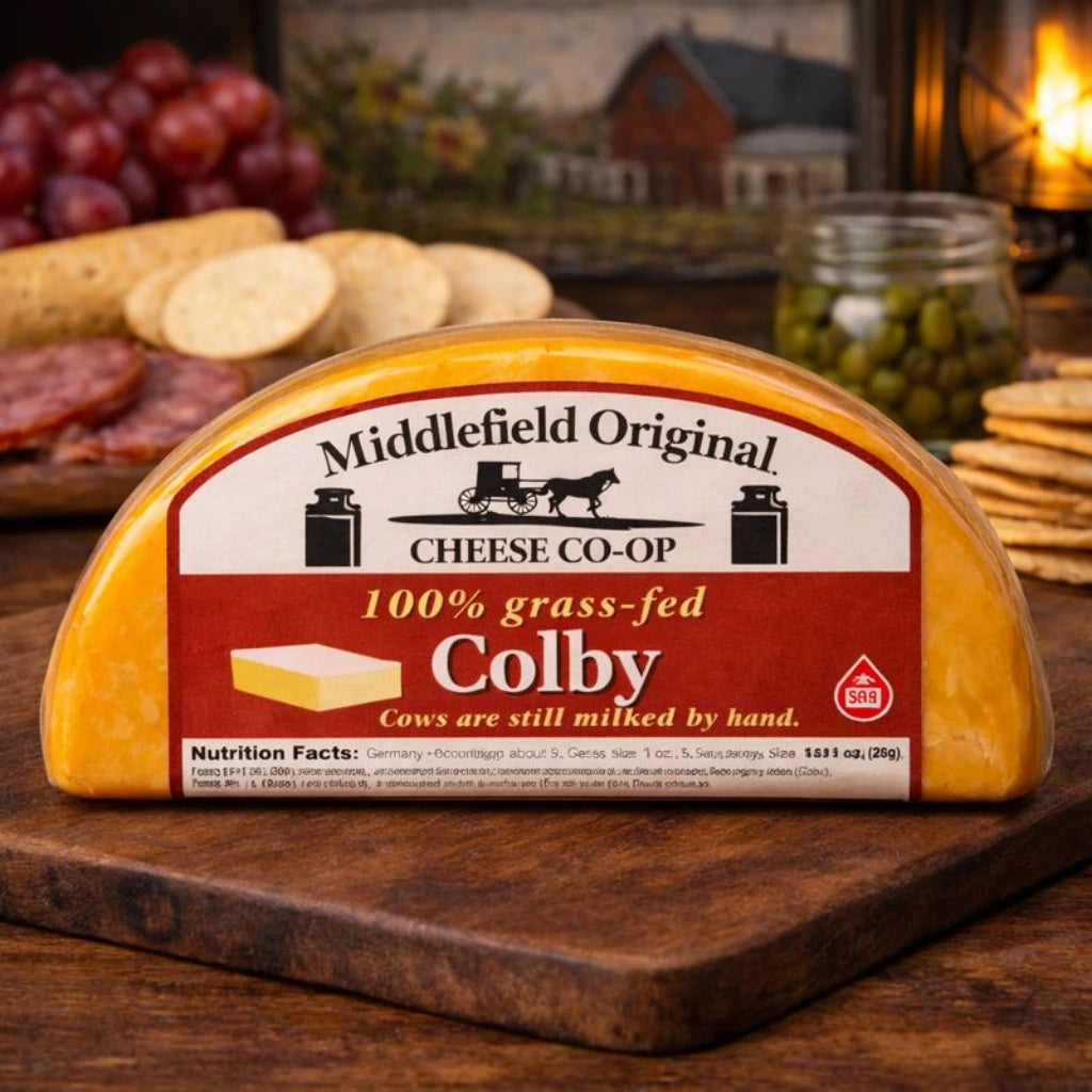 Grass-fed Colby Longhorn