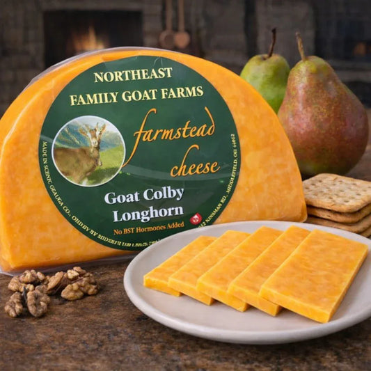 Goat Colby Longhorn - Simply Cheese