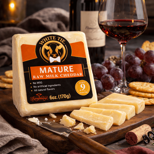 9 Month Mature Raw Milk Cheddar